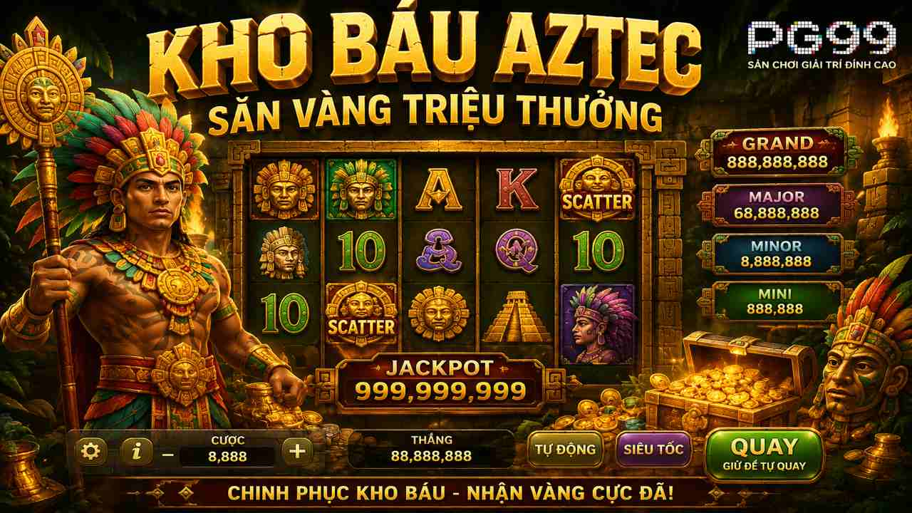 3 trò chơi được yêu thích tại sảnh game nổ hũ PG99