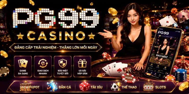 Giao diện thân thiện, dễ sử dụng giúp người chơi tiếp cận casino PG99