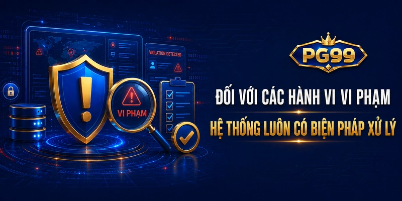 Đối với các hành vi vi phạm hệ thống luôn có biện pháp xử lý