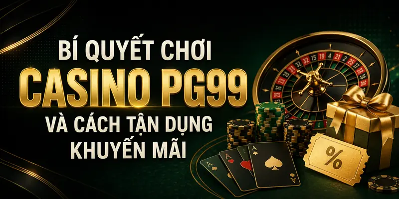 Bí quyết chơi casino PG99 và cách tận dụng khuyến mãi